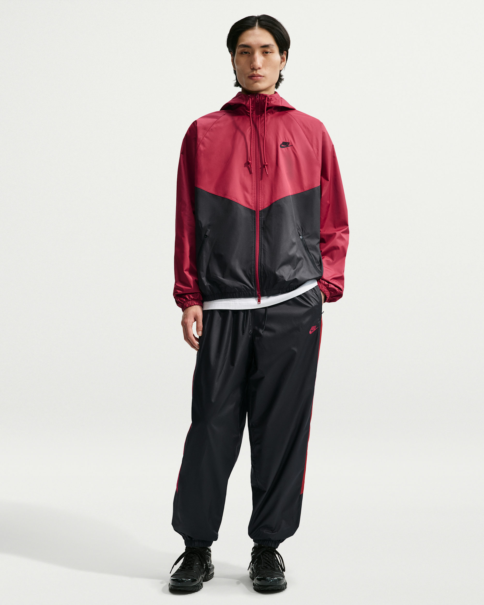 NIKE Dri-FIT ジャージ ジャケット レッド ブラック XXL Nike Windrunner Men's Lined Pants. Nike.com